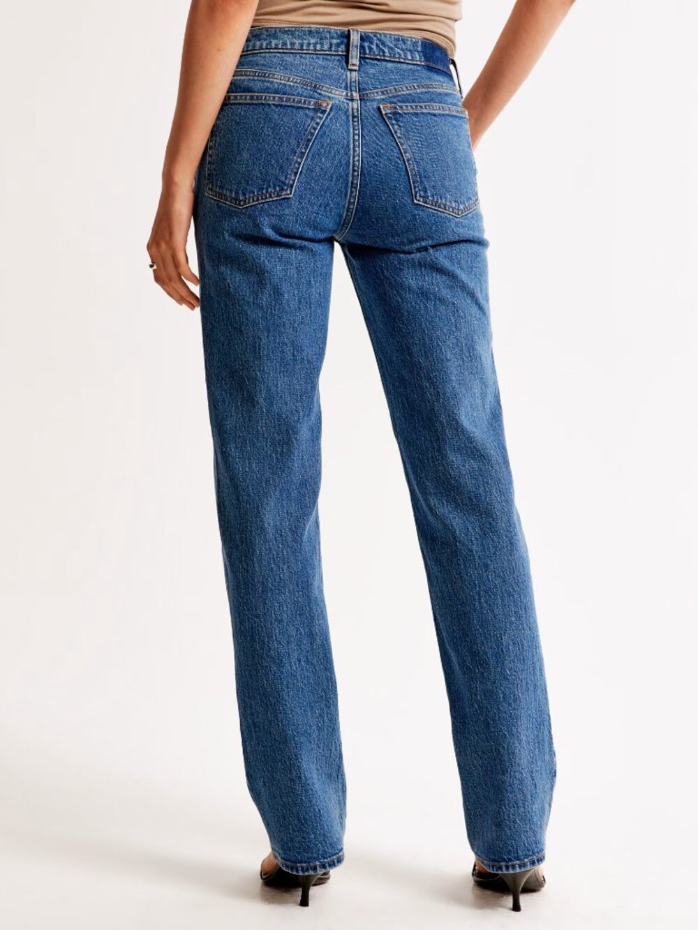 Abercrombie & Fitch 90s Straight Jeans - Size 27/4 R - Picture 3 of 8